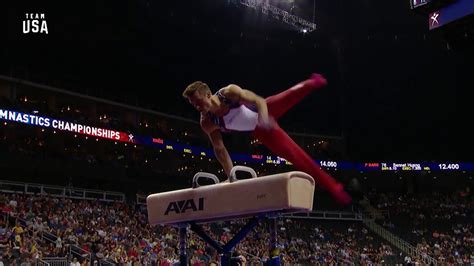 Sam Mikulak Pommel Horse Routine | Champions Series Presented by ...