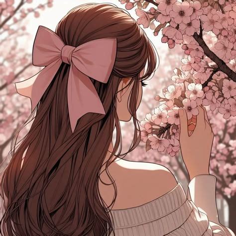 girly insta profile pic anime