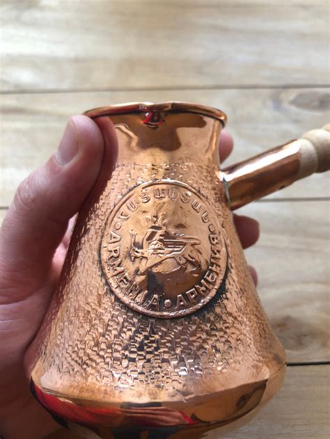Vintage JAZZVE Armenian Coffee Jazve Unique Copper Jazva | Etsy
