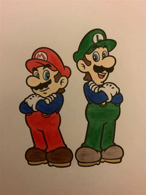 Mario And Luigi Classic. by Philip-Mojica on DeviantArt