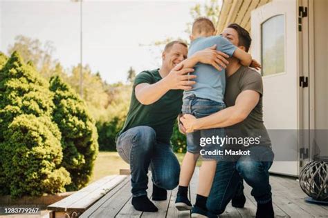 gay father  son   premium high res pictures getty images