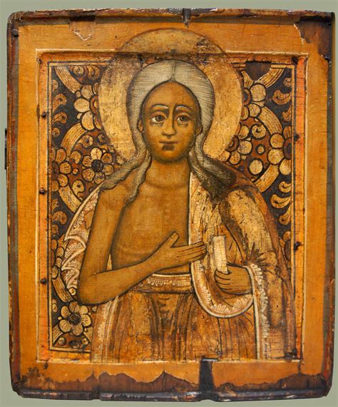 Старинная Икона «Св. Мария Египетская» Середина XVIIIв., рис.1 ...