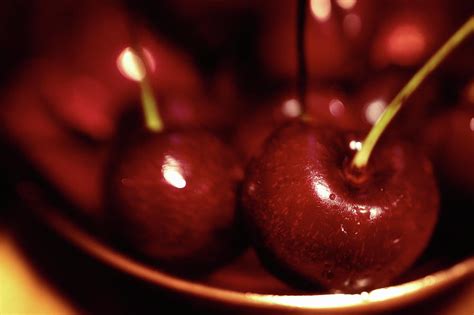 Sweet Rich Cherries Photograph by Marnie Patchett - Fine Art America