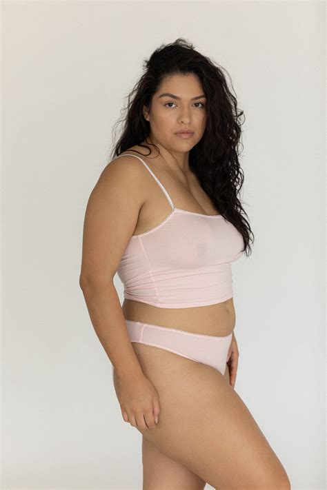 Bamboo Cami / Rose – The Saltwater Collective