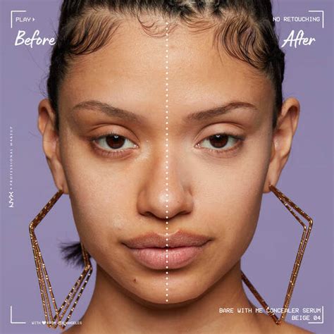 NYX Bare With Me Concealer Serum - Ref Beige