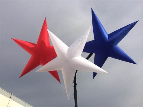 Inflatable Stars with light and Inflatable Star Decor & Star