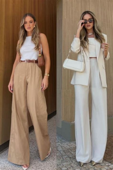 Look Off White Feminino - Tendências para apostar em 2024! | Easy chic calça, Look off white ...