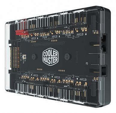 Концентратор Cooler Master MasterFan ARGB + PWM Hub превращает один ...