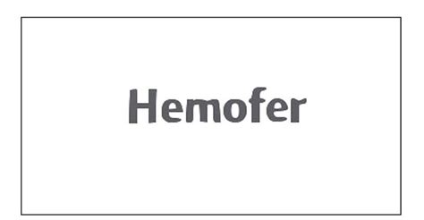 Hemofer na niedokrwistość - skład, działanie, dawkowanie