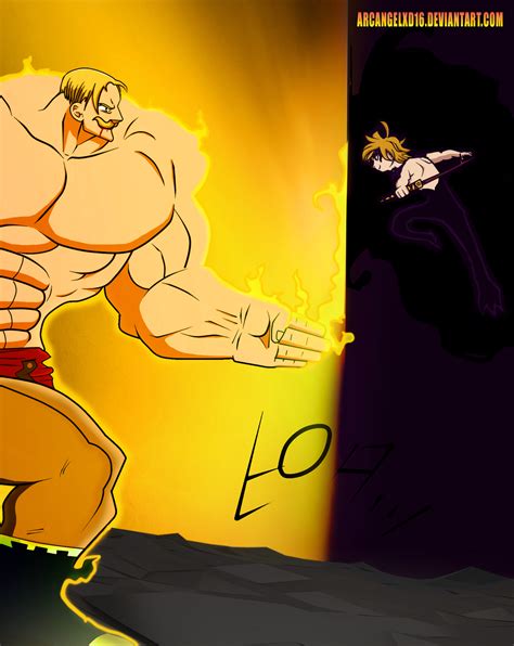 Escanor VS Meliodas by arcangelxd16 on DeviantArt