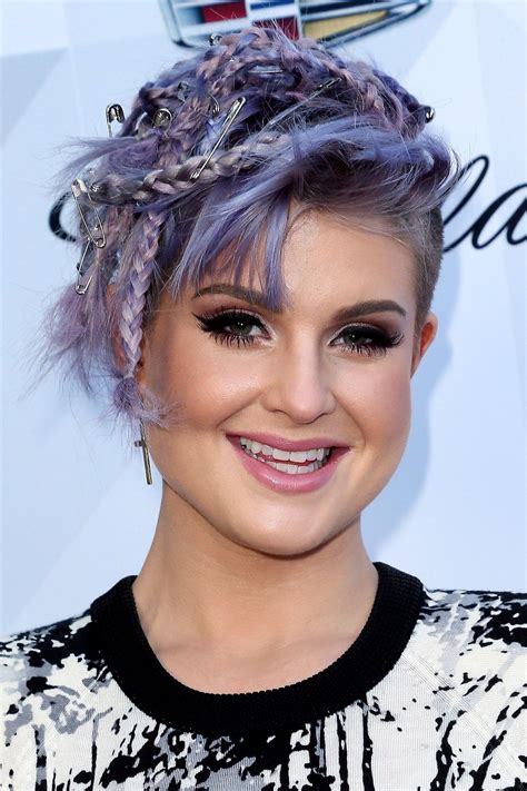 Kelly Osbourne Purple Hair