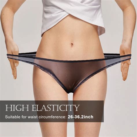 women mesh sheer thong ultra thin panties   underwear knicker