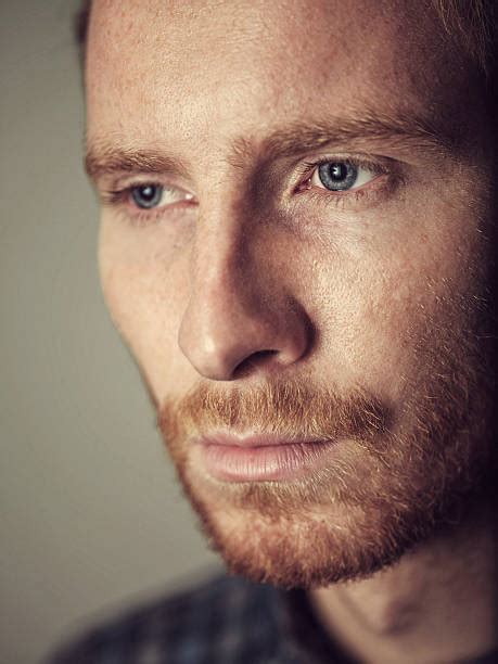 men redhead ginger cat human face stock  pictures royalty