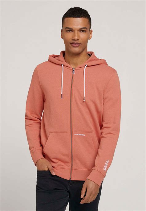 Толстовка Tom Tailor Denim, цвет: коралловый, TO793EMMTRJ9 — купить в ...
