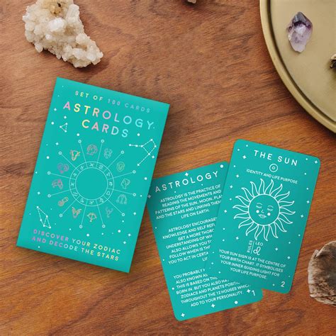 Snapklik.com : 100 Astrology Cards - Guides You Through How To Read