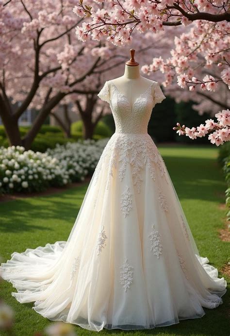 stunning wedding dress  spring trends thecharmingbridecom
