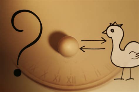 The Chicken or the Egg and basic Assumptions on Origins – Navigating by