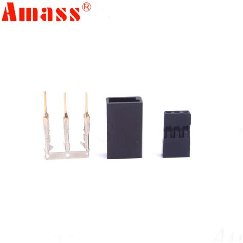 разъем Amass JR/Futaba комплект вилка, розетка (папа-мама)