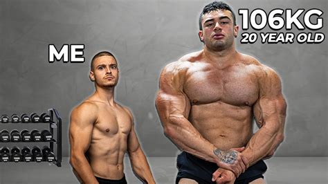 Training With Biggest 20 Year Old Bodybuilder - YouTube