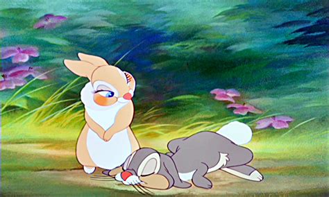 Thumper and Miss Bunny | Miss bunny, Walt disney characters, Bunny