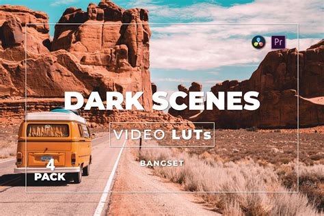 bangset dark scenes pack  video luts graphic  bangset creative fabrica