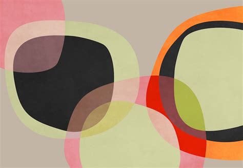 modern geometric multi color wallpaper