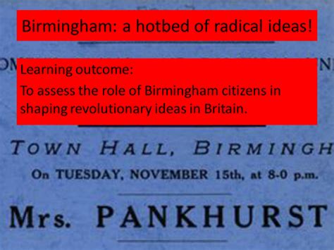 Birmingham Local History Study | Teaching Resources