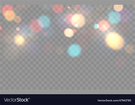 Colorful bokeh background Royalty Free Vector Image
