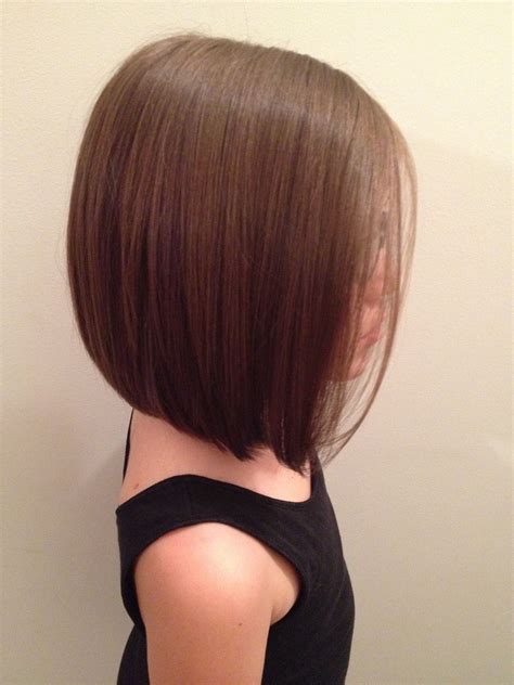 Angled layered bob | Hair cuts, Kids hair cuts, Short hair cuts