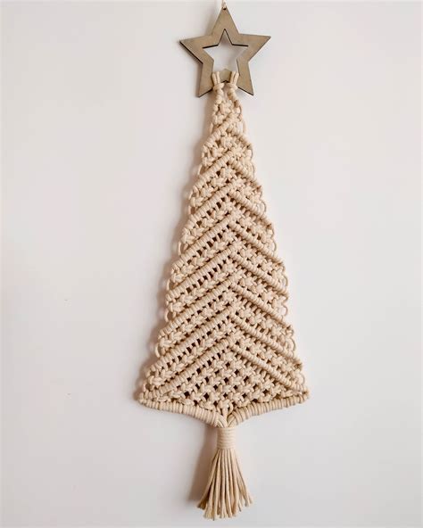 Macrame Christmas Tree Wall Hanging Large Xmas Tree Wall - Etsy