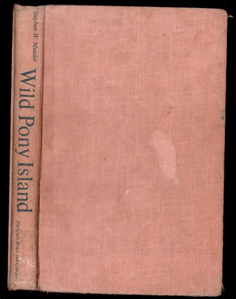 Wild Pony Island. by Meader, Stephen W.: (1959) | Truman Price