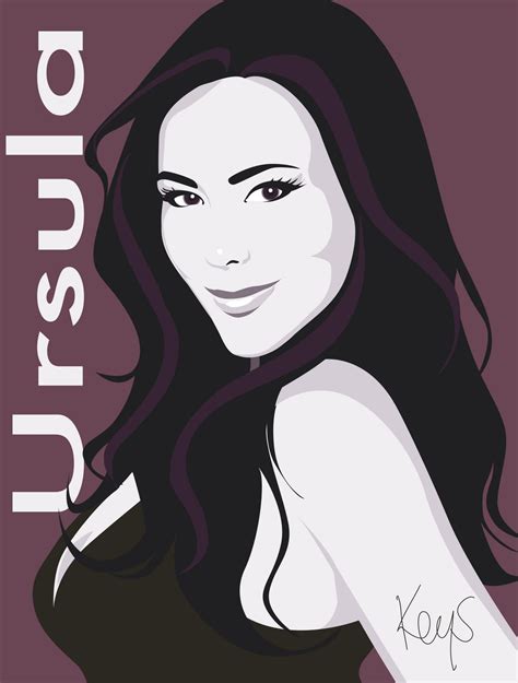 Art by Keys: Ursula Mayes-Model/Actress