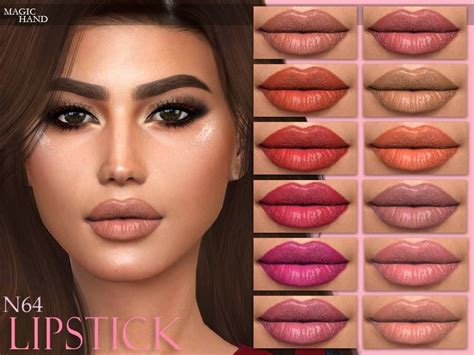 Моды Симс 4 помада, скачать помаду для Симс 4 - sims4odezhda