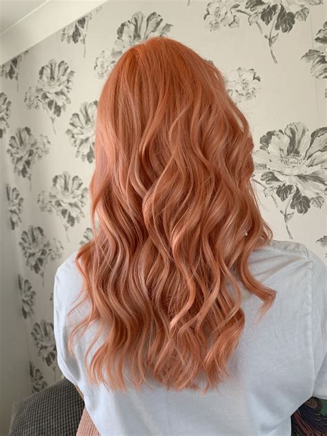20 Stunning Peach Hair Color Trends for All Skin Tones 27