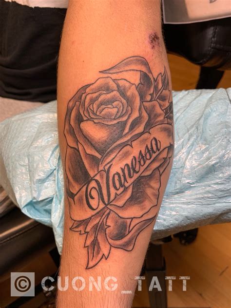 tattoos  roses  names tattoo style trends