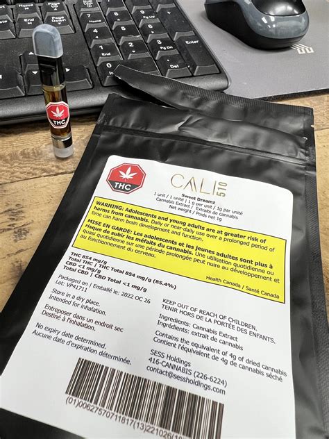 Cali Sweet Dreamz 510 Cart : r/TheOCS