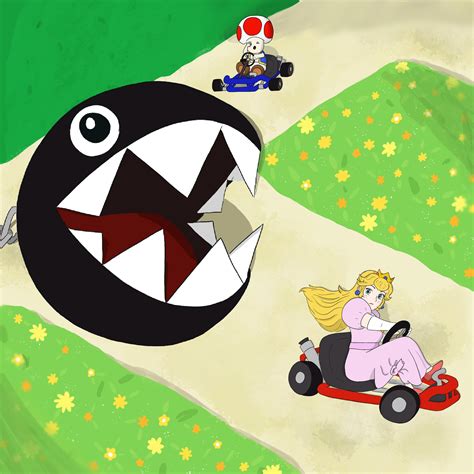 [OC] Peach gardens! : r/MarioKartWii