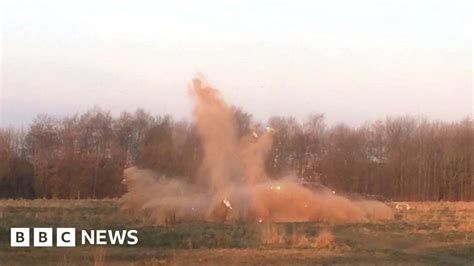 Warrington grenade explosion captured on camera