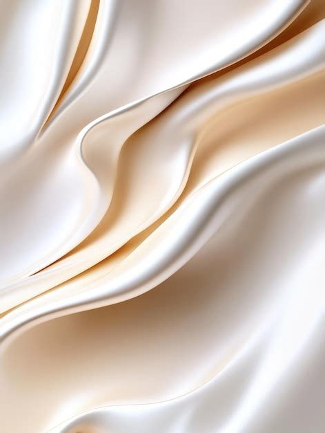 Elegant fabric texture with soft folds and curves | Premium AI ...