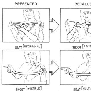 exchanges   basic signs  inflected forms incorporating  change