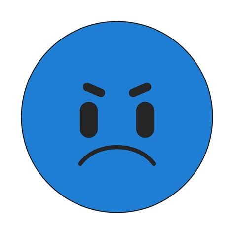 Clipart Annoyed Face