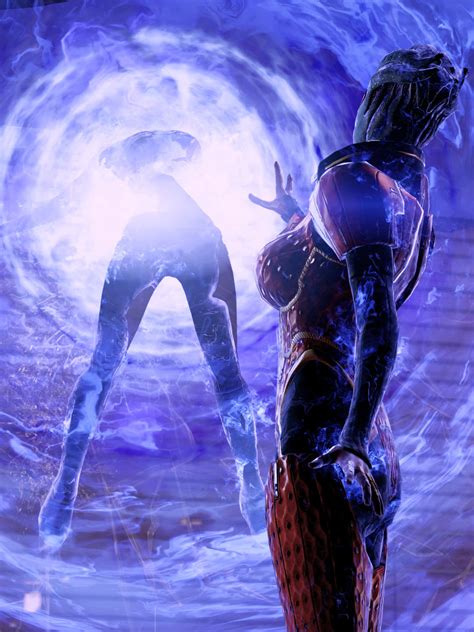 Download Asari Justicar Samara from Mass Effect Wallpaper | Wallpapers.com
