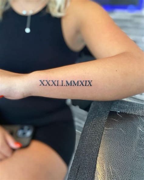 awesome roman numeral tattoo ideas  women moms   stuff