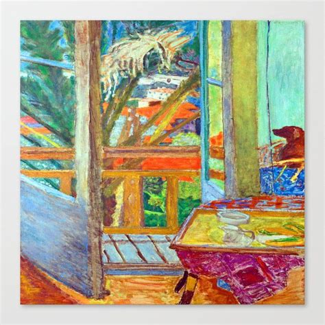 Pierre Bonnard French Window Canvas Print by Jon Baran - LARGE | Pierre ...