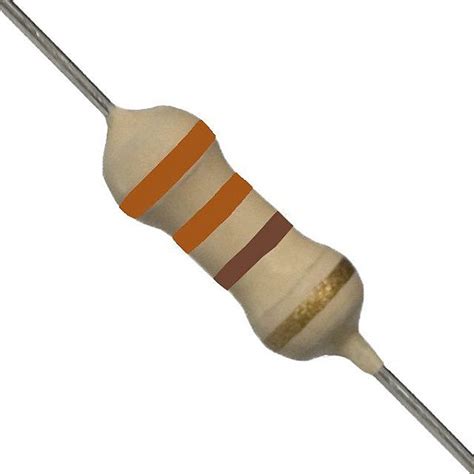 Resistor 330R 5% (1/2W) - Confira Outros Modelos e Valores - Baú da ...