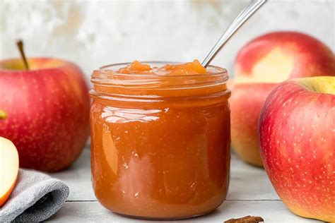 apple jam recipe easy homemade spread  pectin
