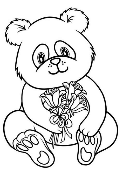 Free & Easy To Print Panda Coloring Pages - Tulamama