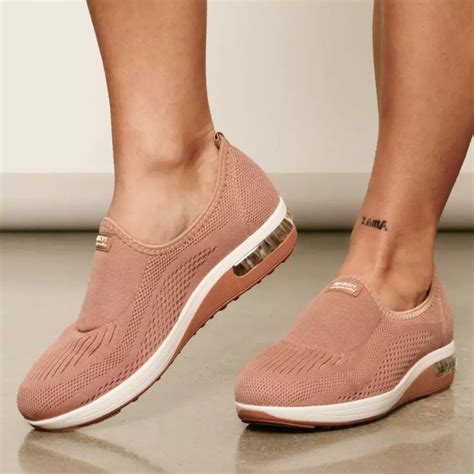 Melhor Tênis Ortopédico Feminino - Tênis Feminino Ortopédico Slip On | Modare®