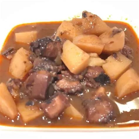 Azorean portuguese octopus stew recipe polvo guisado – Artofit