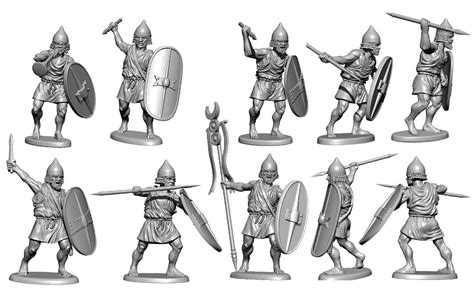 numidische soldaten der kleine krieger